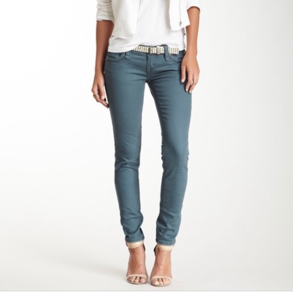 Rock Revival Johanna skinny jean teal 27